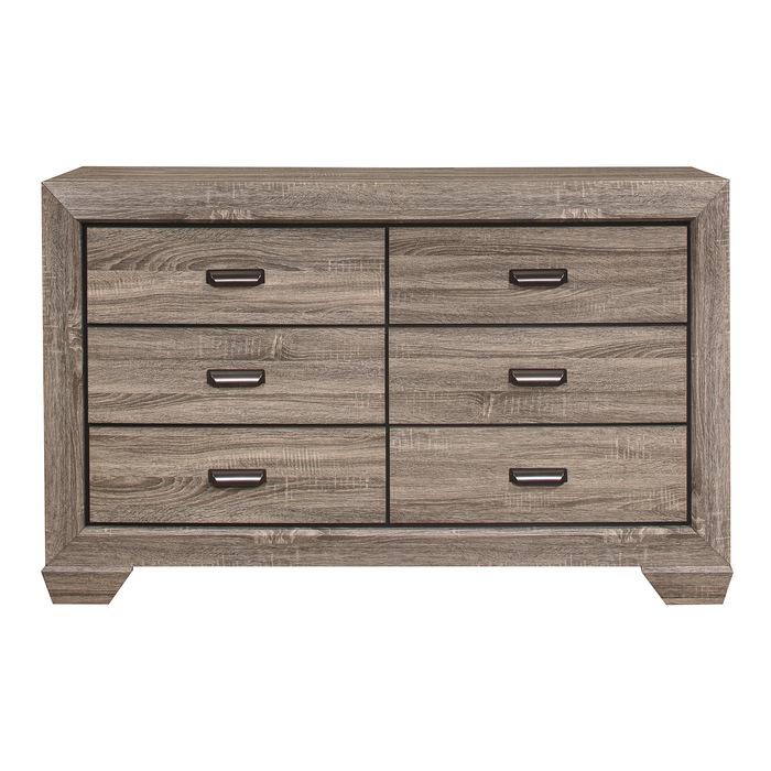 Homelegance Beechnut 6 Drawer Dresser in Natural 1904-5 - Premium Dresser from Homelegance (Titan Warehouse) - Just $409.50! Shop now at Furniture Wholesale Plus  We are the best furniture store in Nashville, Hendersonville, Goodlettsville, Madison, Antioch, Mount Juliet, Lebanon, Gallatin, Springfield, Murfreesboro, Franklin, Brentwood