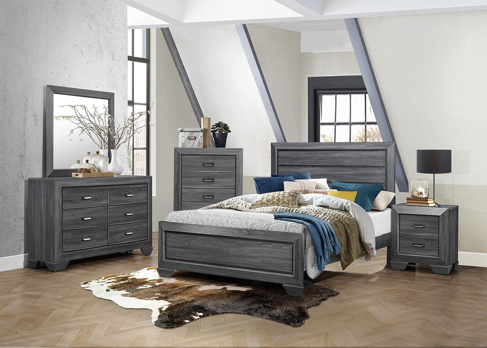 Homelegance Beechnut 6 Drawer Dresser in Gray 1904GY-5 - Premium Dresser from Homelegance (Titan Warehouse) - Just $409.50! Shop now at Furniture Wholesale Plus  We are the best furniture store in Nashville, Hendersonville, Goodlettsville, Madison, Antioch, Mount Juliet, Lebanon, Gallatin, Springfield, Murfreesboro, Franklin, Brentwood