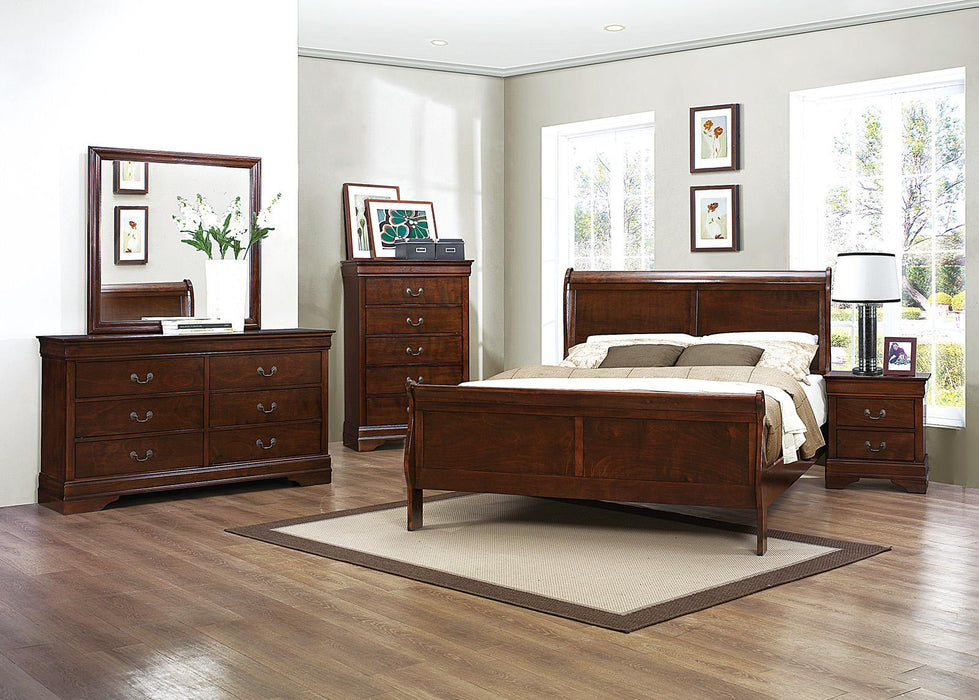 Homelegance Mayville 6 Drawer Dresser in Brown Cherry 2147-5 - Premium Dresser from Homelegance (Titan Warehouse) - Just $390! Shop now at Furniture Wholesale Plus  We are the best furniture store in Nashville, Hendersonville, Goodlettsville, Madison, Antioch, Mount Juliet, Lebanon, Gallatin, Springfield, Murfreesboro, Franklin, Brentwood