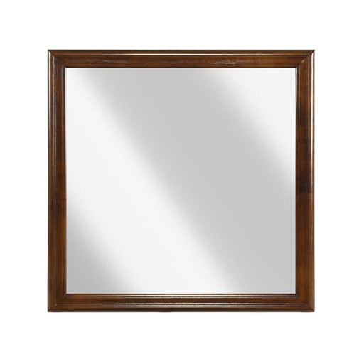 Homelegance Mayville Mirror in Brown Cherry 2147-6 - Premium Mirror from Homelegance (Titan Warehouse) - Just $66.30! Shop now at Furniture Wholesale Plus  We are the best furniture store in Nashville, Hendersonville, Goodlettsville, Madison, Antioch, Mount Juliet, Lebanon, Gallatin, Springfield, Murfreesboro, Franklin, Brentwood