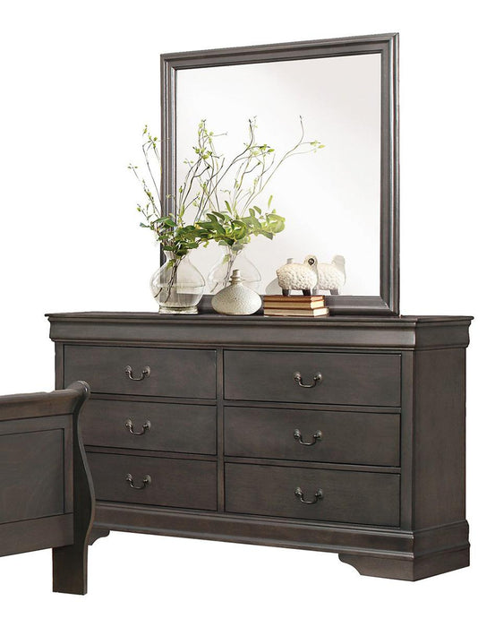 Homelegance Mayville 6 Drawer Dresser in Gray 2147SG-5 - Premium Dresser from Homelegance (Titan Warehouse) - Just $390! Shop now at Furniture Wholesale Plus  We are the best furniture store in Nashville, Hendersonville, Goodlettsville, Madison, Antioch, Mount Juliet, Lebanon, Gallatin, Springfield, Murfreesboro, Franklin, Brentwood