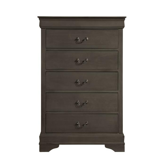 Homelegance Mayville 5 Drawer Chest in Gray 2147SG-9 - Premium Chest from Homelegance (Titan Warehouse) - Just $310.05! Shop now at Furniture Wholesale Plus  We are the best furniture store in Nashville, Hendersonville, Goodlettsville, Madison, Antioch, Mount Juliet, Lebanon, Gallatin, Springfield, Murfreesboro, Franklin, Brentwood