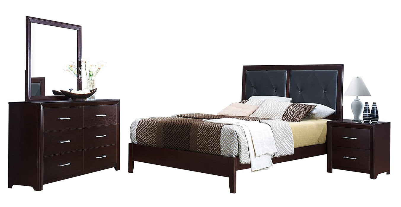 Homelegance Edina 6 Drawer Dresser in Espresso-Hinted Cherry 2145-5 - Premium Dresser from Homelegance (Titan Warehouse) - Just $425.10! Shop now at Furniture Wholesale Plus  We are the best furniture store in Nashville, Hendersonville, Goodlettsville, Madison, Antioch, Mount Juliet, Lebanon, Gallatin, Springfield, Murfreesboro, Franklin, Brentwood