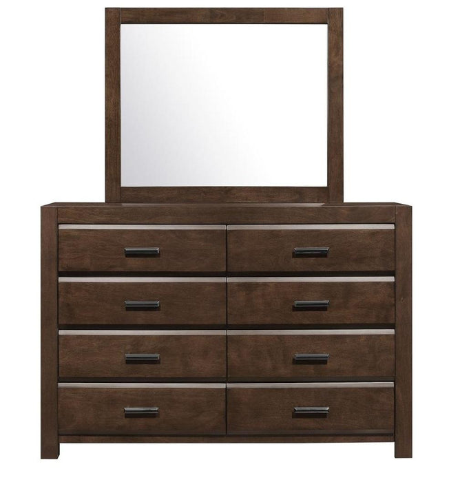 Homelegance Furniture Erwan 8 Drawer Dresser in Dark Walnut 1961-5 - Premium Dresser from Homelegance (Titan Warehouse) - Just $510.90! Shop now at Furniture Wholesale Plus  We are the best furniture store in Nashville, Hendersonville, Goodlettsville, Madison, Antioch, Mount Juliet, Lebanon, Gallatin, Springfield, Murfreesboro, Franklin, Brentwood