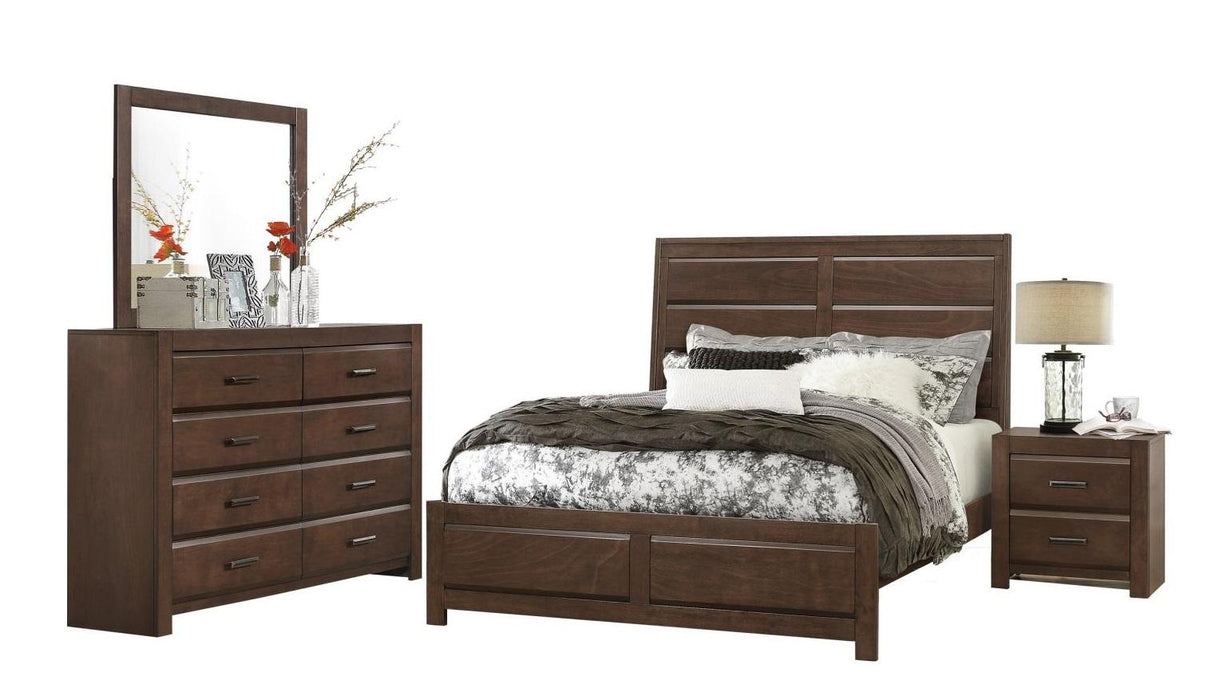 Homelegance Furniture Erwan 2 Drawer Nightstand in Dark Walnut 1961-4 - Premium Nightstand from Homelegance (Titan Warehouse) - Just $154.05! Shop now at Furniture Wholesale Plus  We are the best furniture store in Nashville, Hendersonville, Goodlettsville, Madison, Antioch, Mount Juliet, Lebanon, Gallatin, Springfield, Murfreesboro, Franklin, Brentwood