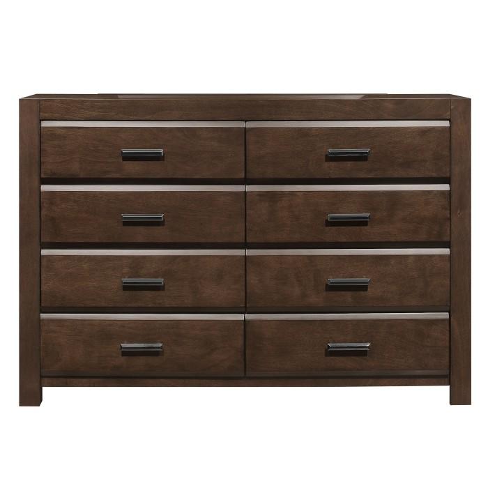 Homelegance Furniture Erwan 8 Drawer Dresser in Dark Walnut 1961-5 - Premium Dresser from Homelegance (Titan Warehouse) - Just $510.90! Shop now at Furniture Wholesale Plus  We are the best furniture store in Nashville, Hendersonville, Goodlettsville, Madison, Antioch, Mount Juliet, Lebanon, Gallatin, Springfield, Murfreesboro, Franklin, Brentwood