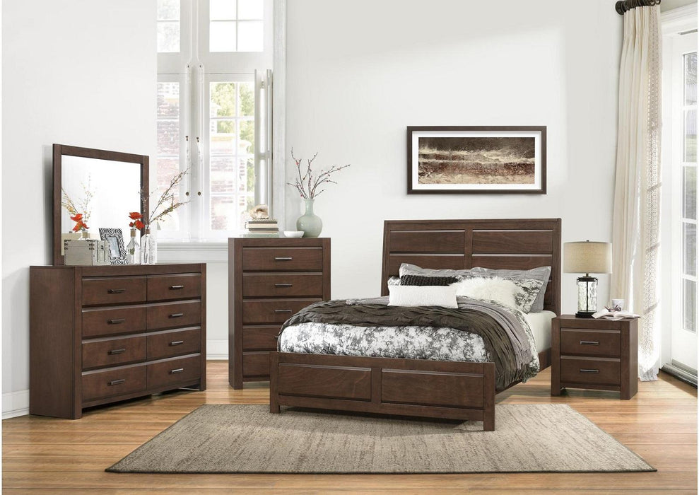 Homelegance Furniture Erwan 2 Drawer Nightstand in Dark Walnut 1961-4 - Premium Nightstand from Homelegance (Titan Warehouse) - Just $154.05! Shop now at Furniture Wholesale Plus  We are the best furniture store in Nashville, Hendersonville, Goodlettsville, Madison, Antioch, Mount Juliet, Lebanon, Gallatin, Springfield, Murfreesboro, Franklin, Brentwood