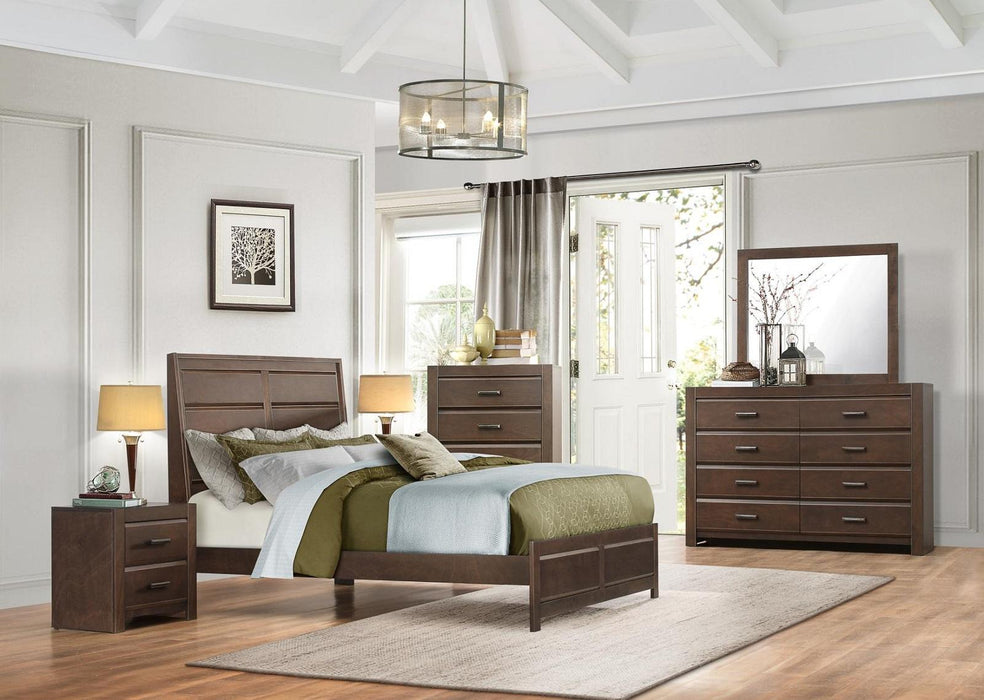 Homelegance Furniture Erwan 2 Drawer Nightstand in Dark Walnut 1961-4 - Premium Nightstand from Homelegance (Titan Warehouse) - Just $154.05! Shop now at Furniture Wholesale Plus  We are the best furniture store in Nashville, Hendersonville, Goodlettsville, Madison, Antioch, Mount Juliet, Lebanon, Gallatin, Springfield, Murfreesboro, Franklin, Brentwood