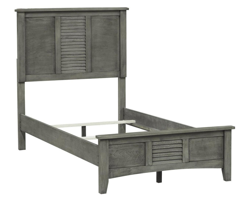 Homelegance Furniture Garcia Full Panel Bed in Gray 2046F-1 - Premium Bed from Homelegance (Titan Warehouse) - Just $460.69! Shop now at Furniture Wholesale Plus  We are the best furniture store in Nashville, Hendersonville, Goodlettsville, Madison, Antioch, Mount Juliet, Lebanon, Gallatin, Springfield, Murfreesboro, Franklin, Brentwood