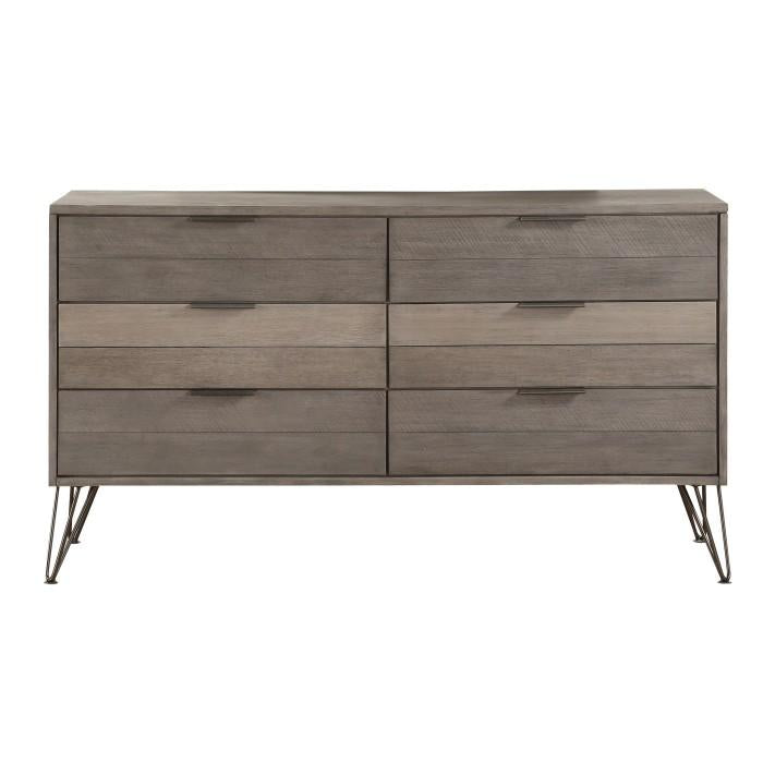 Homelegance Urbanite Dresser in Tri-tone Gray 1604-5 - Premium Dresser from Homelegance (Titan Warehouse) - Just $631.80! Shop now at Furniture Wholesale Plus  We are the best furniture store in Nashville, Hendersonville, Goodlettsville, Madison, Antioch, Mount Juliet, Lebanon, Gallatin, Springfield, Murfreesboro, Franklin, Brentwood