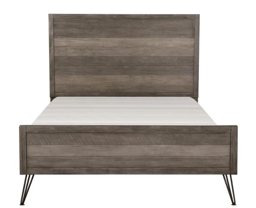 Homelegance Urbanite King Panel Bed in Tri-tone Gray 1604K-1EK - Premium Bed from Homelegance (Titan Warehouse) - Just $702! Shop now at Furniture Wholesale Plus  We are the best furniture store in Nashville, Hendersonville, Goodlettsville, Madison, Antioch, Mount Juliet, Lebanon, Gallatin, Springfield, Murfreesboro, Franklin, Brentwood