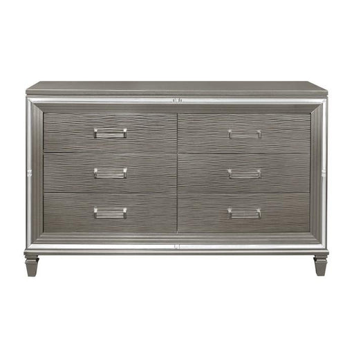 Homelegance Tamsin Dresser in Silver Grey Metallic 1616-5 - Premium Dresser from Homelegance (Titan Warehouse) - Just $741! Shop now at Furniture Wholesale Plus  We are the best furniture store in Nashville, Hendersonville, Goodlettsville, Madison, Antioch, Mount Juliet, Lebanon, Gallatin, Springfield, Murfreesboro, Franklin, Brentwood