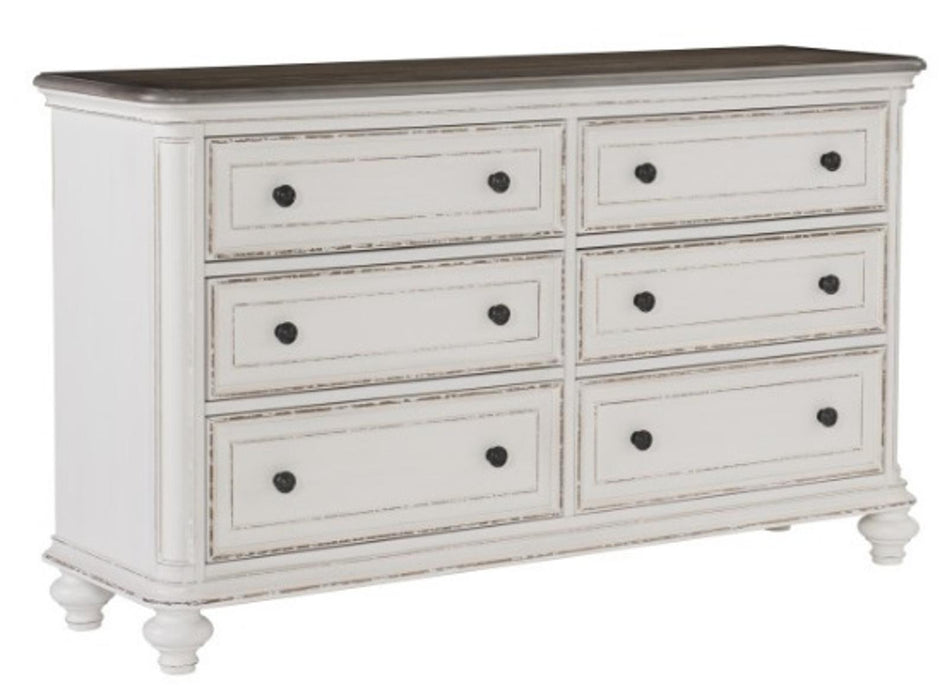 Homelegance Baylesford Dresser in Two Tone 1624W-5 - Premium Dresser from Homelegance (Titan Warehouse) - Just $705.90! Shop now at Furniture Wholesale Plus  We are the best furniture store in Nashville, Hendersonville, Goodlettsville, Madison, Antioch, Mount Juliet, Lebanon, Gallatin, Springfield, Murfreesboro, Franklin, Brentwood