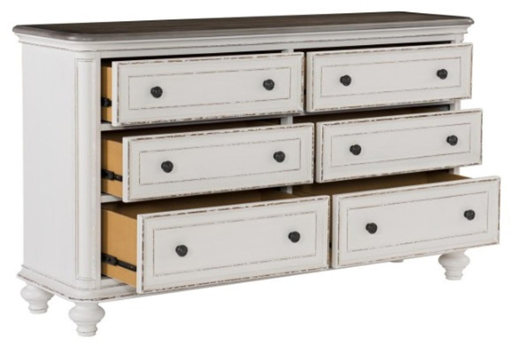 Homelegance Baylesford Dresser in Two Tone 1624W-5 - Premium Dresser from Homelegance (Titan Warehouse) - Just $705.90! Shop now at Furniture Wholesale Plus  We are the best furniture store in Nashville, Hendersonville, Goodlettsville, Madison, Antioch, Mount Juliet, Lebanon, Gallatin, Springfield, Murfreesboro, Franklin, Brentwood