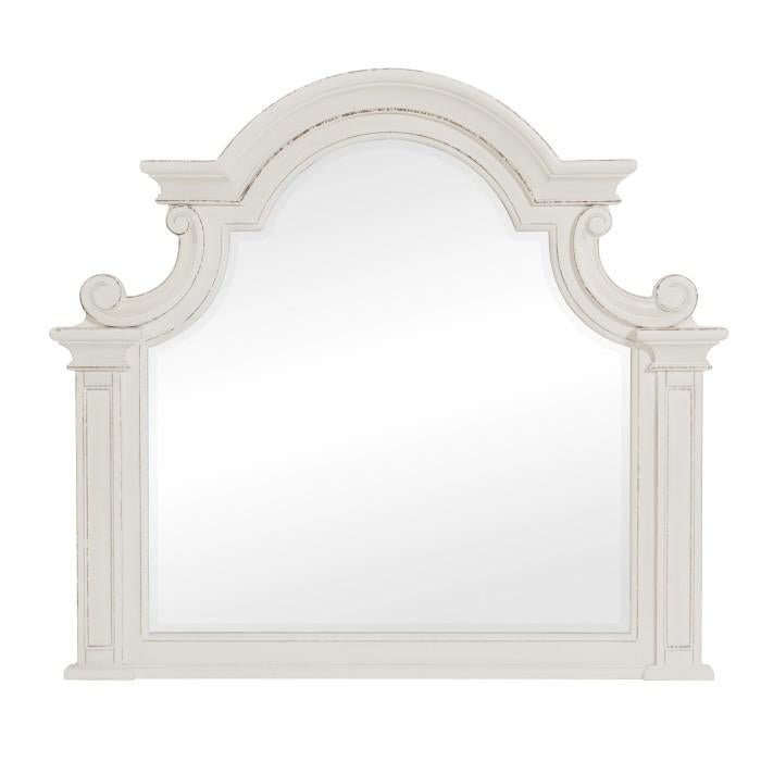 Homelegance Baylesford Mirror in Antique White 1624W-6 - Premium Mirror from Homelegance (Titan Warehouse) - Just $200.85! Shop now at Furniture Wholesale Plus  We are the best furniture store in Nashville, Hendersonville, Goodlettsville, Madison, Antioch, Mount Juliet, Lebanon, Gallatin, Springfield, Murfreesboro, Franklin, Brentwood