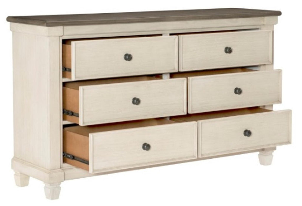 Homelegance Weaver Dresser in Two Tone 1626-5 - Premium Dresser from Homelegance (Titan Warehouse) - Just $661.05! Shop now at Furniture Wholesale Plus  We are the best furniture store in Nashville, Hendersonville, Goodlettsville, Madison, Antioch, Mount Juliet, Lebanon, Gallatin, Springfield, Murfreesboro, Franklin, Brentwood