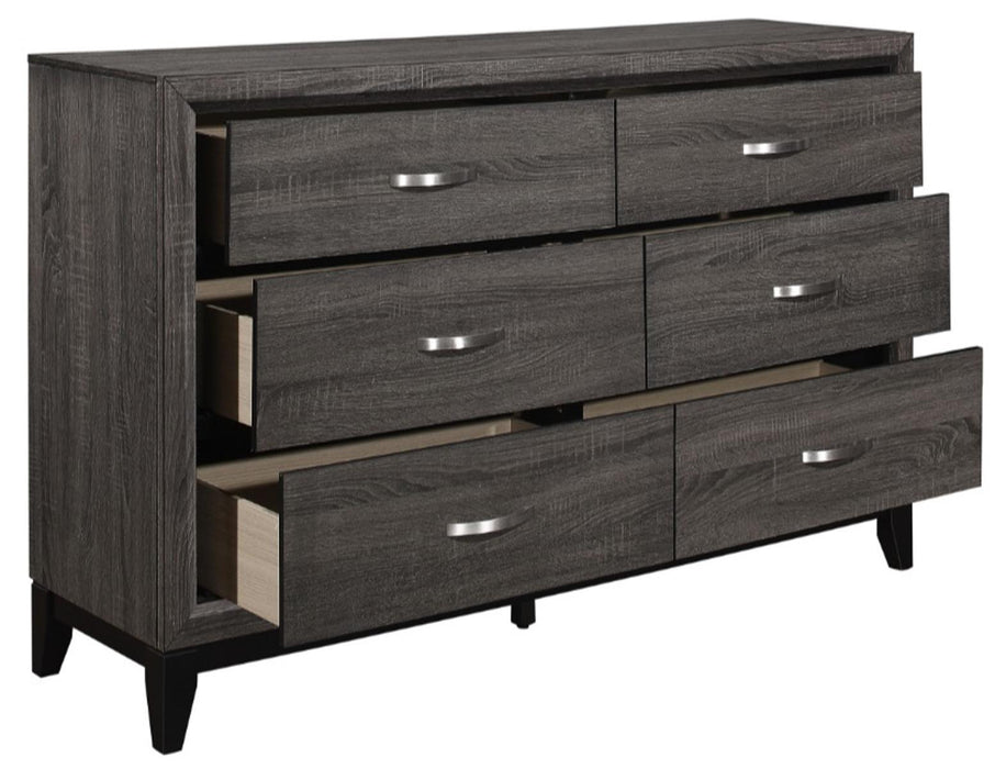 Homelegance Davi Dresser in Gray 1645-5 - Premium Dresser from Homelegance (Titan Warehouse) - Just $415.35! Shop now at Furniture Wholesale Plus  We are the best furniture store in Nashville, Hendersonville, Goodlettsville, Madison, Antioch, Mount Juliet, Lebanon, Gallatin, Springfield, Murfreesboro, Franklin, Brentwood