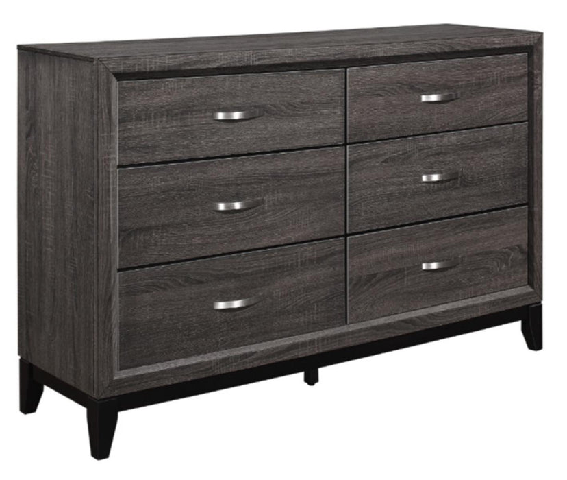 Homelegance Davi Dresser in Gray 1645-5 - Premium Dresser from Homelegance (Titan Warehouse) - Just $415.35! Shop now at Furniture Wholesale Plus  We are the best furniture store in Nashville, Hendersonville, Goodlettsville, Madison, Antioch, Mount Juliet, Lebanon, Gallatin, Springfield, Murfreesboro, Franklin, Brentwood