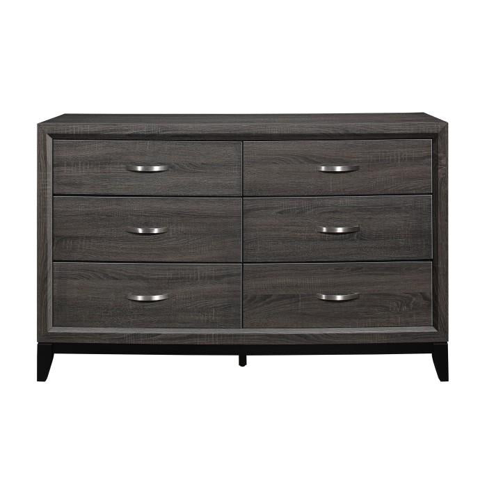 Homelegance Davi Dresser in Gray 1645-5 - Premium Dresser from Homelegance (Titan Warehouse) - Just $415.35! Shop now at Furniture Wholesale Plus  We are the best furniture store in Nashville, Hendersonville, Goodlettsville, Madison, Antioch, Mount Juliet, Lebanon, Gallatin, Springfield, Murfreesboro, Franklin, Brentwood