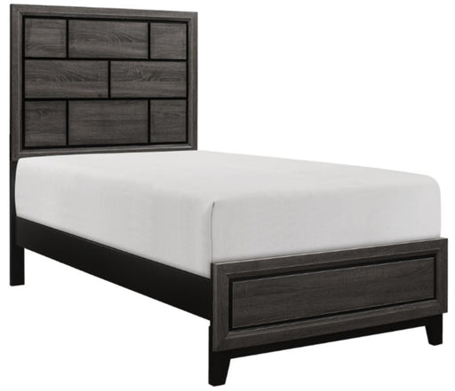 Homelegance Davi Twin Panel Bed in Gray 1645T-1* - Premium Bed from Homelegance (Titan Warehouse) - Just $232.05! Shop now at Furniture Wholesale Plus  We are the best furniture store in Nashville, Hendersonville, Goodlettsville, Madison, Antioch, Mount Juliet, Lebanon, Gallatin, Springfield, Murfreesboro, Franklin, Brentwood