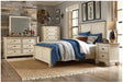 Homelegance Weaver King Panel Bed in Antique White 1626K-1EK* - Premium Bed from Homelegance (Titan Warehouse) - Just $739.05! Shop now at Furniture Wholesale Plus  We are the best furniture store in Nashville, Hendersonville, Goodlettsville, Madison, Antioch, Mount Juliet, Lebanon, Gallatin, Springfield, Murfreesboro, Franklin, Brentwood