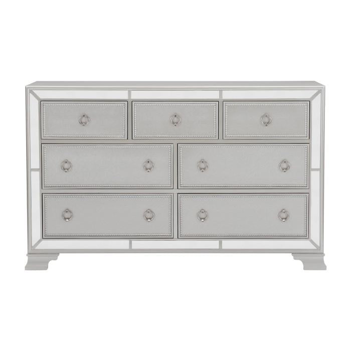 Homelegance Avondale Dresser in Silver 1646-5 - Premium Dresser from Homelegance (Titan Warehouse) - Just $760.50! Shop now at Furniture Wholesale Plus  We are the best furniture store in Nashville, Hendersonville, Goodlettsville, Madison, Antioch, Mount Juliet, Lebanon, Gallatin, Springfield, Murfreesboro, Franklin, Brentwood