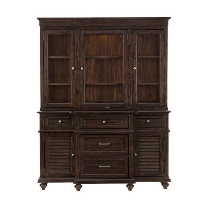 Homelegance Cardano Buffet & Hutch in Charcoal 1689-50* - Premium Hutch from Homelegance (Titan Warehouse) - Just $1686.75! Shop now at Furniture Wholesale Plus  We are the best furniture store in Nashville, Hendersonville, Goodlettsville, Madison, Antioch, Mount Juliet, Lebanon, Gallatin, Springfield, Murfreesboro, Franklin, Brentwood