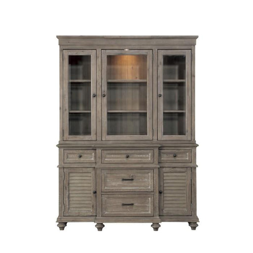 Homelegance Cardano Buffet & Hutch in Light Brown 1689BR-50* - Premium Hutch from Homelegance (Titan Warehouse) - Just $1686.75! Shop now at Furniture Wholesale Plus  We are the best furniture store in Nashville, Hendersonville, Goodlettsville, Madison, Antioch, Mount Juliet, Lebanon, Gallatin, Springfield, Murfreesboro, Franklin, Brentwood