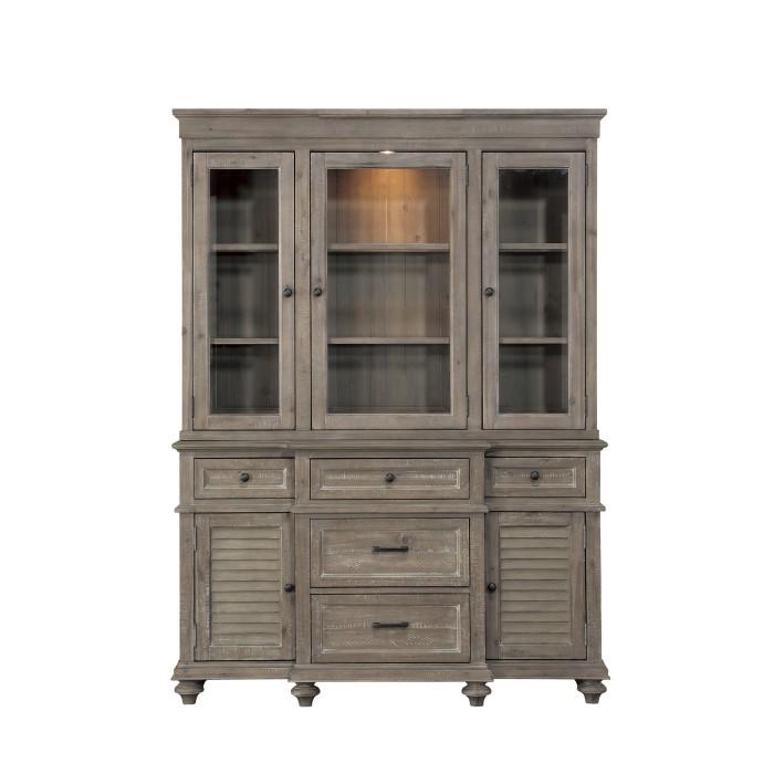 Homelegance Cardano Buffet & Hutch in Light Brown 1689BR-50* - Premium Hutch from Homelegance (Titan Warehouse) - Just $1686.75! Shop now at Furniture Wholesale Plus  We are the best furniture store in Nashville, Hendersonville, Goodlettsville, Madison, Antioch, Mount Juliet, Lebanon, Gallatin, Springfield, Murfreesboro, Franklin, Brentwood