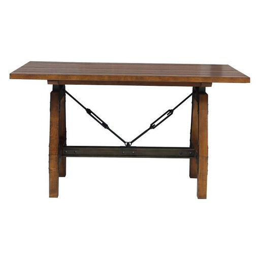 Homelegance Holverson Counter Height Table in Rustic Brown 1715-36 - Premium Dining Table from Homelegance (Titan Warehouse) - Just $653.25! Shop now at Furniture Wholesale Plus  We are the best furniture store in Nashville, Hendersonville, Goodlettsville, Madison, Antioch, Mount Juliet, Lebanon, Gallatin, Springfield, Murfreesboro, Franklin, Brentwood