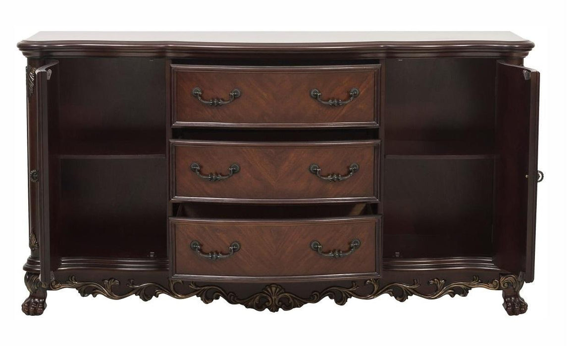 Homelegance Deryn Park Buffet/Server in Dark Cherry 2243-55 - Premium Buffet from Homelegance (Titan Warehouse) - Just $953.55! Shop now at Furniture Wholesale Plus  We are the best furniture store in Nashville, Hendersonville, Goodlettsville, Madison, Antioch, Mount Juliet, Lebanon, Gallatin, Springfield, Murfreesboro, Franklin, Brentwood