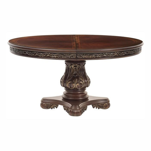 Homelegance Deryn Park Round Dining Table in Dark Cherry 2243-76* - Premium Dining Table from Homelegance (Titan Warehouse) - Just $973.05! Shop now at Furniture Wholesale Plus  We are the best furniture store in Nashville, Hendersonville, Goodlettsville, Madison, Antioch, Mount Juliet, Lebanon, Gallatin, Springfield, Murfreesboro, Franklin, Brentwood