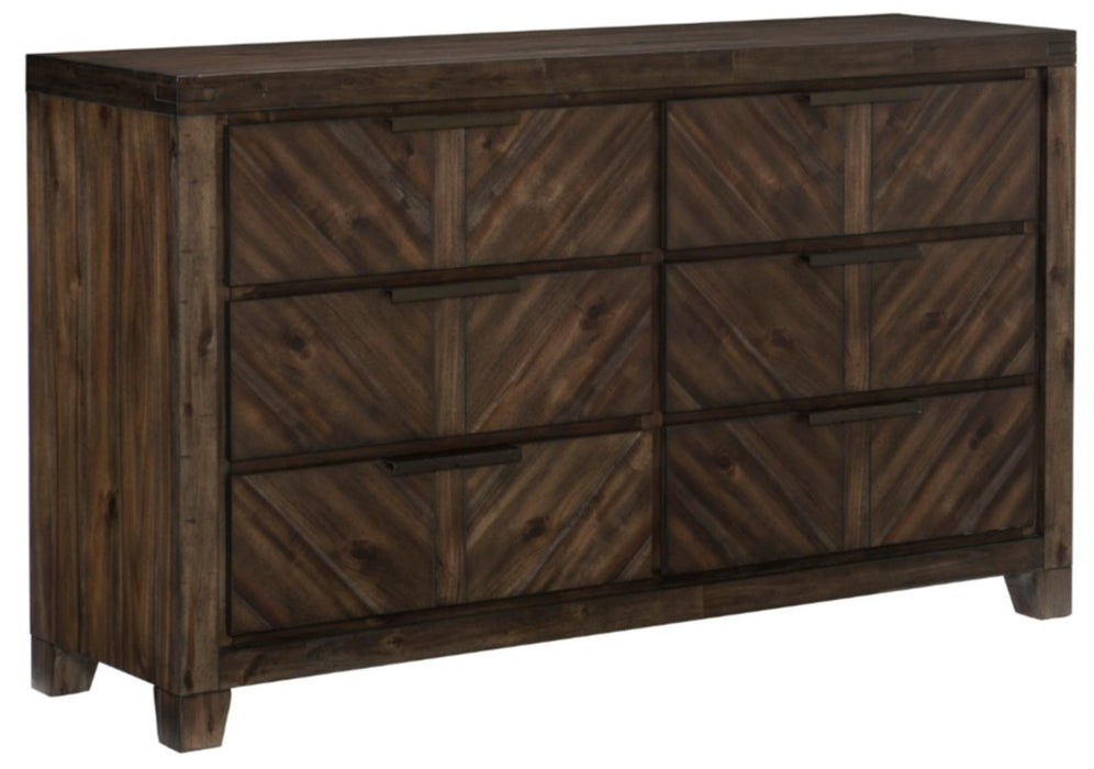 Homelegance Parnell Dresser in Rustic Cherry 1648-5 - Premium Dresser from Homelegance (Titan Warehouse) - Just $565.50! Shop now at Furniture Wholesale Plus  We are the best furniture store in Nashville, Hendersonville, Goodlettsville, Madison, Antioch, Mount Juliet, Lebanon, Gallatin, Springfield, Murfreesboro, Franklin, Brentwood