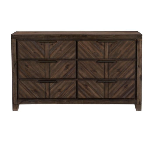 Homelegance Parnell Dresser in Rustic Cherry 1648-5 - Premium Dresser from Homelegance (Titan Warehouse) - Just $565.50! Shop now at Furniture Wholesale Plus  We are the best furniture store in Nashville, Hendersonville, Goodlettsville, Madison, Antioch, Mount Juliet, Lebanon, Gallatin, Springfield, Murfreesboro, Franklin, Brentwood