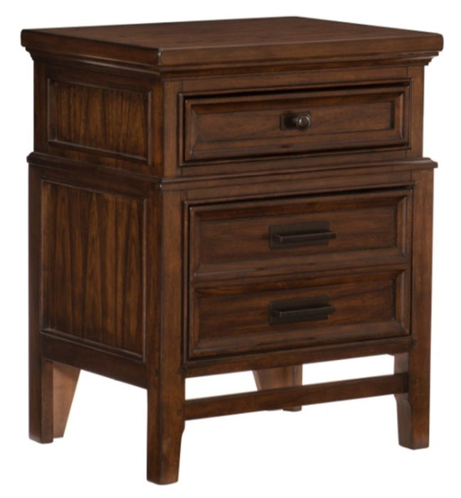 Homelegance Frazier Nightstand in Dark Cherry 1649-4 - Premium Nightstand from Homelegance (Titan Warehouse) - Just $329.55! Shop now at Furniture Wholesale Plus  We are the best furniture store in Nashville, Hendersonville, Goodlettsville, Madison, Antioch, Mount Juliet, Lebanon, Gallatin, Springfield, Murfreesboro, Franklin, Brentwood