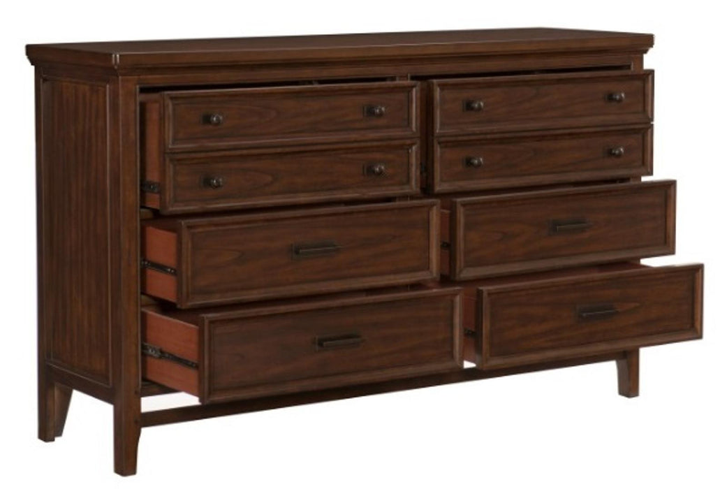 Homelegance Frazier Dresser in Dark Cherry 1649-5 - Premium Dresser from Homelegance (Titan Warehouse) - Just $889.20! Shop now at Furniture Wholesale Plus  We are the best furniture store in Nashville, Hendersonville, Goodlettsville, Madison, Antioch, Mount Juliet, Lebanon, Gallatin, Springfield, Murfreesboro, Franklin, Brentwood