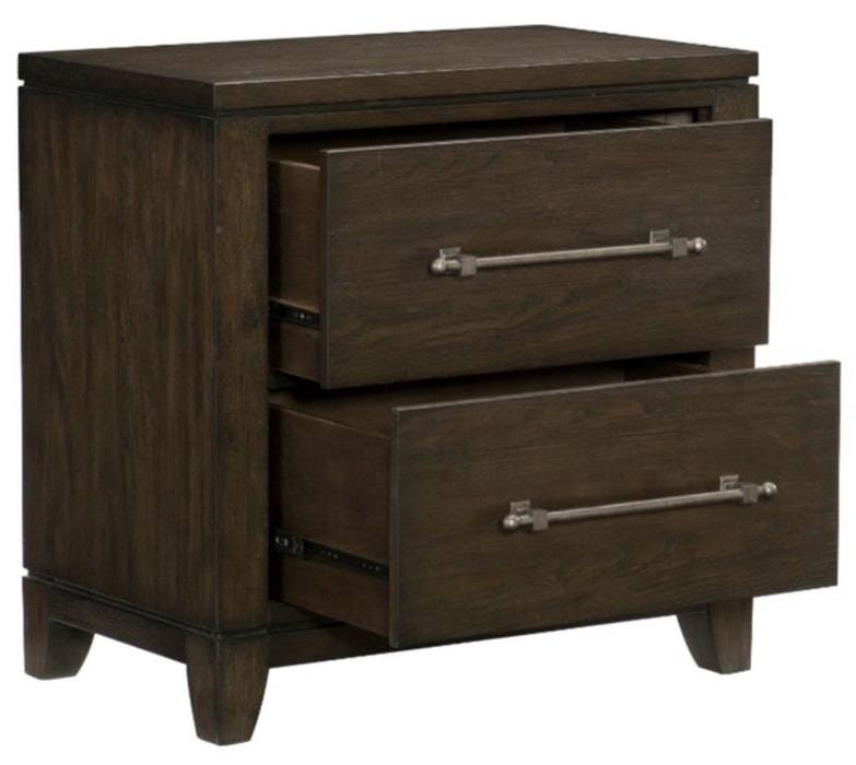 Homelegance Griggs Nightstand in Dark Brown 1669-4 - Premium Nightstand from Homelegance (Titan Warehouse) - Just $310.05! Shop now at Furniture Wholesale Plus  We are the best furniture store in Nashville, Hendersonville, Goodlettsville, Madison, Antioch, Mount Juliet, Lebanon, Gallatin, Springfield, Murfreesboro, Franklin, Brentwood