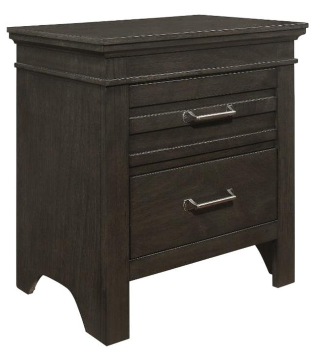 Homelegance Blaire Farm Nightstand in Saddle Brown Wood 1675-4 - Premium Nightstand from Homelegance (Titan Warehouse) - Just $179.40! Shop now at Furniture Wholesale Plus  We are the best furniture store in Nashville, Hendersonville, Goodlettsville, Madison, Antioch, Mount Juliet, Lebanon, Gallatin, Springfield, Murfreesboro, Franklin, Brentwood