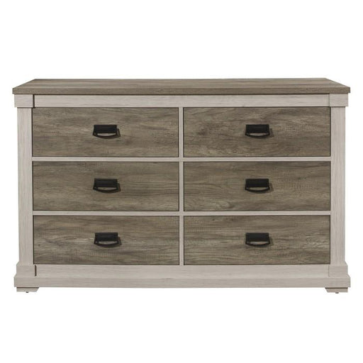 Homelegance Arcadia Dresser in White & Weathered Gray 1677-5 - Premium Dresser from Homelegance (Titan Warehouse) - Just $507! Shop now at Furniture Wholesale Plus  We are the best furniture store in Nashville, Hendersonville, Goodlettsville, Madison, Antioch, Mount Juliet, Lebanon, Gallatin, Springfield, Murfreesboro, Franklin, Brentwood