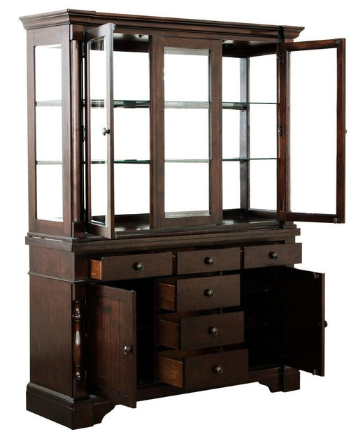 Homelegance Yates Buffet and Hutch in Dark Oak 5167-50* - Premium Buffet from Homelegance (Titan Warehouse) - Just $1792.05! Shop now at Furniture Wholesale Plus  We are the best furniture store in Nashville, Hendersonville, Goodlettsville, Madison, Antioch, Mount Juliet, Lebanon, Gallatin, Springfield, Murfreesboro, Franklin, Brentwood