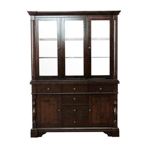 Homelegance Yates Buffet and Hutch in Dark Oak 5167-50* - Premium Buffet from Homelegance (Titan Warehouse) - Just $1792.05! Shop now at Furniture Wholesale Plus  We are the best furniture store in Nashville, Hendersonville, Goodlettsville, Madison, Antioch, Mount Juliet, Lebanon, Gallatin, Springfield, Murfreesboro, Franklin, Brentwood