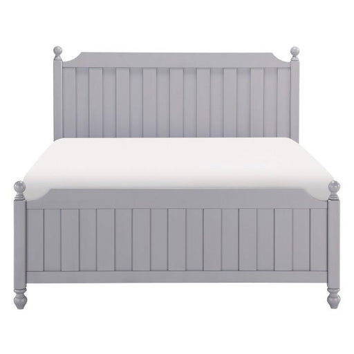 Homelegance Wellsummer Full Panel Bed in Gray 1803GYF-1* - Premium Bed from Homelegance (Titan Warehouse) - Just $427.05! Shop now at Furniture Wholesale Plus  We are the best furniture store in Nashville, Hendersonville, Goodlettsville, Madison, Antioch, Mount Juliet, Lebanon, Gallatin, Springfield, Murfreesboro, Franklin, Brentwood