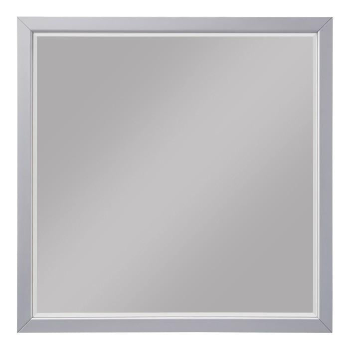 Homelegance Wellsummer Mirror in Gray 1803GY-6 - Premium Mirror from Homelegance (Titan Warehouse) - Just $113.10! Shop now at Furniture Wholesale Plus  We are the best furniture store in Nashville, Hendersonville, Goodlettsville, Madison, Antioch, Mount Juliet, Lebanon, Gallatin, Springfield, Murfreesboro, Franklin, Brentwood