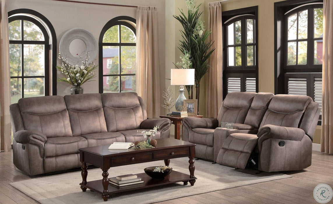 Homelegance Furniture Aram Double Glider Reclining Loveseat in Dark Brown 8206NF-2 - Premium Loveseat from Homelegance (Titan Warehouse) - Just $1031.55! Shop now at Furniture Wholesale Plus  We are the best furniture store in Nashville, Hendersonville, Goodlettsville, Madison, Antioch, Mount Juliet, Lebanon, Gallatin, Springfield, Murfreesboro, Franklin, Brentwood