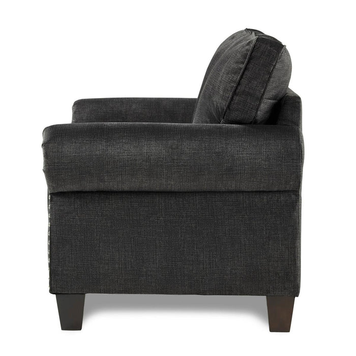 Homelegance Furniture Cornelia Chair in Dark Gray 8216DG-1 - Premium Chair from Homelegance (Titan Warehouse) - Just $349.05! Shop now at Furniture Wholesale Plus  We are the best furniture store in Nashville, Hendersonville, Goodlettsville, Madison, Antioch, Mount Juliet, Lebanon, Gallatin, Springfield, Murfreesboro, Franklin, Brentwood