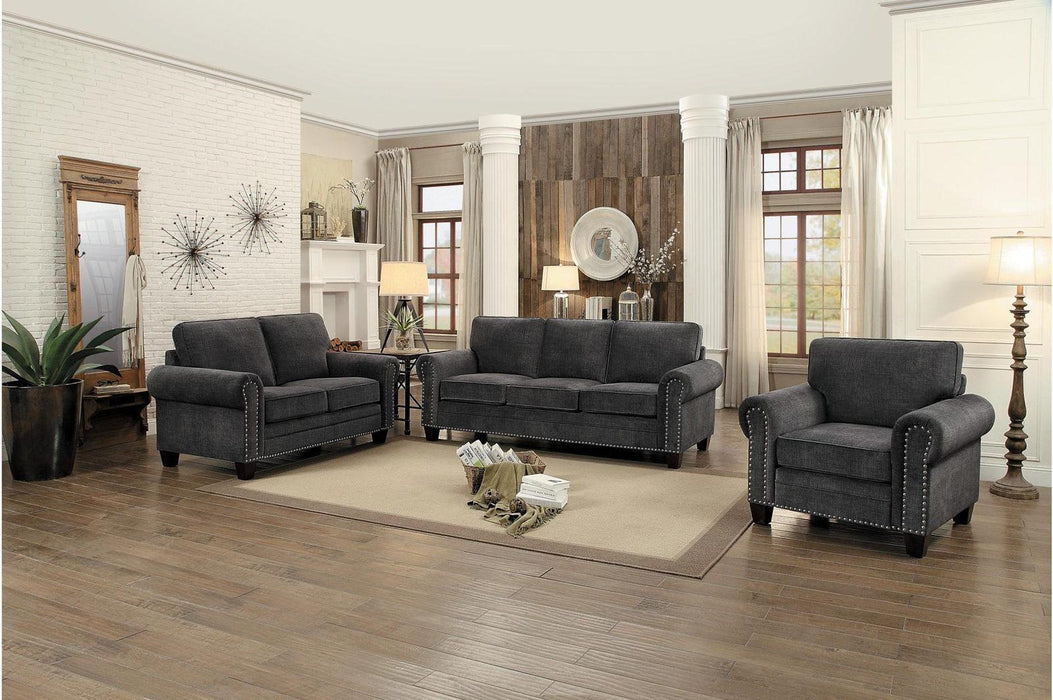 Homelegance Furniture Cornelia Chair in Dark Gray 8216DG-1 - Premium Chair from Homelegance (Titan Warehouse) - Just $349.05! Shop now at Furniture Wholesale Plus  We are the best furniture store in Nashville, Hendersonville, Goodlettsville, Madison, Antioch, Mount Juliet, Lebanon, Gallatin, Springfield, Murfreesboro, Franklin, Brentwood