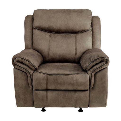 Homelegance Furniture Aram Glider Reclining Chair in Dark Brown 8206NF-1 - Premium Chair from Homelegance (Titan Warehouse) - Just $583.05! Shop now at Furniture Wholesale Plus  We are the best furniture store in Nashville, Hendersonville, Goodlettsville, Madison, Antioch, Mount Juliet, Lebanon, Gallatin, Springfield, Murfreesboro, Franklin, Brentwood