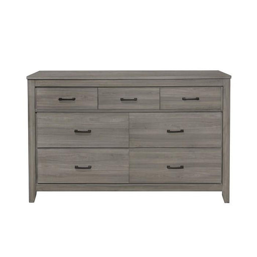 Homelegance Waldorf 7 Drawer Dresser in Dark Gray 1902-5 - Premium Dresser from Homelegance (Titan Warehouse) - Just $466.05! Shop now at Furniture Wholesale Plus  We are the best furniture store in Nashville, Hendersonville, Goodlettsville, Madison, Antioch, Mount Juliet, Lebanon, Gallatin, Springfield, Murfreesboro, Franklin, Brentwood