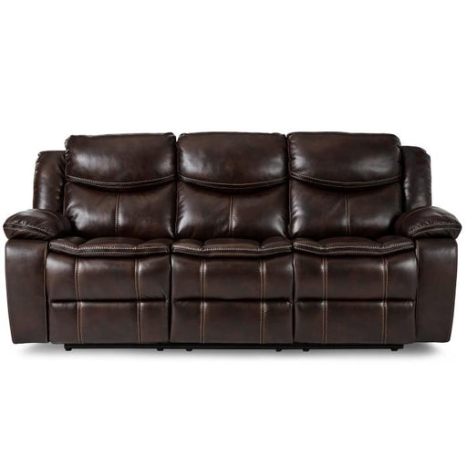 Homelegance Furniture Bastrop Double Reclining Sofa in Brown 8230BRW-3 - Premium Sofa from Homelegance (Titan Warehouse) - Just $965.25! Shop now at Furniture Wholesale Plus  We are the best furniture store in Nashville, Hendersonville, Goodlettsville, Madison, Antioch, Mount Juliet, Lebanon, Gallatin, Springfield, Murfreesboro, Franklin, Brentwood