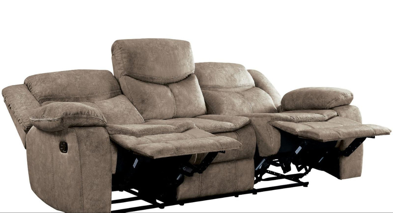 Homelegance Furniture Bastrop Double Reclining Sofa in Brown 8230FBR-3 - Premium Sofa from Homelegance (Titan Warehouse) - Just $934.05! Shop now at Furniture Wholesale Plus  We are the best furniture store in Nashville, Hendersonville, Goodlettsville, Madison, Antioch, Mount Juliet, Lebanon, Gallatin, Springfield, Murfreesboro, Franklin, Brentwood